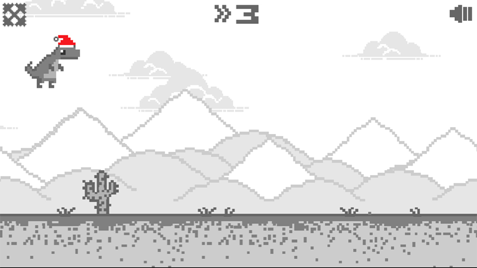 Santa T-Rex Run
